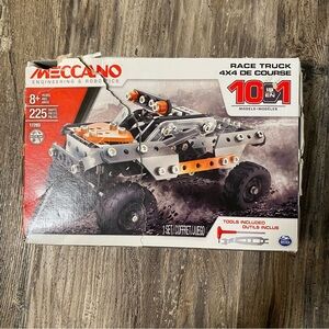 2/20 Meccano 10 Model Set - Race Truck 10 in 1